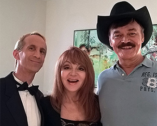 Gregory Blair with Judy Tenuta and Randy Jones