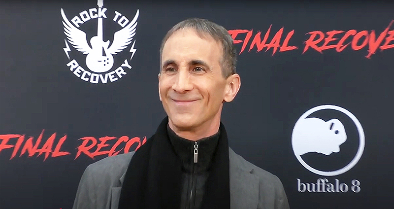 Gregory on the red carpet at the premiere of FINAL RECOVERY