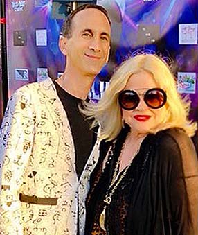 Gregory Blair with Suze Laniere-Bramlett.