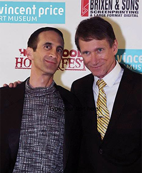 Gregory Blair with Bill Oberst Jr.