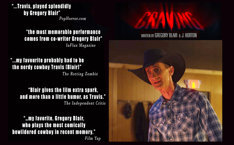 As Travis in CRAVING